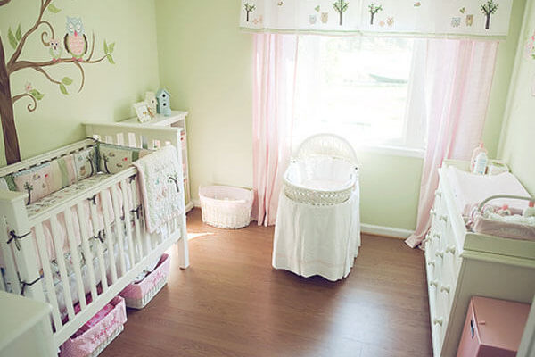 На фото: детская комната для новорожденного