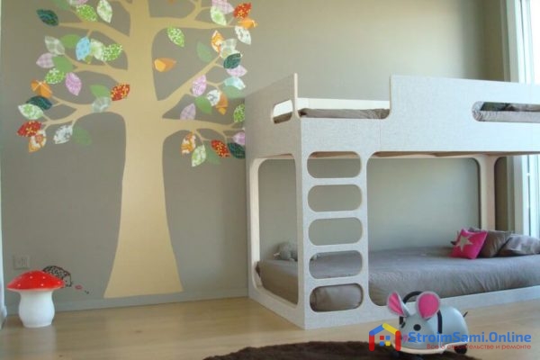 Декорирование детской комнаты своими руками