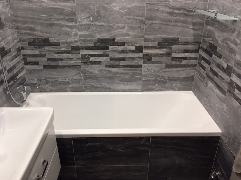 На фото: новый ремонт в ванной комнате