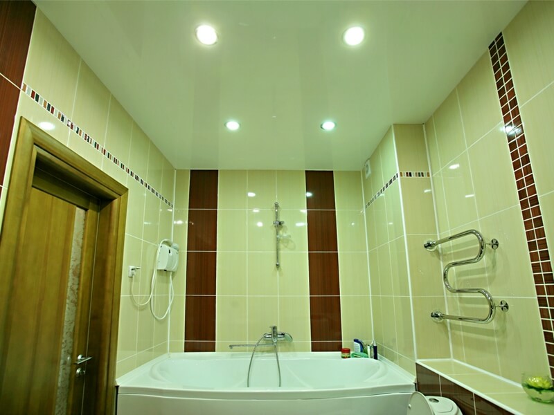 Освещение в ванной комнате: фото примеры