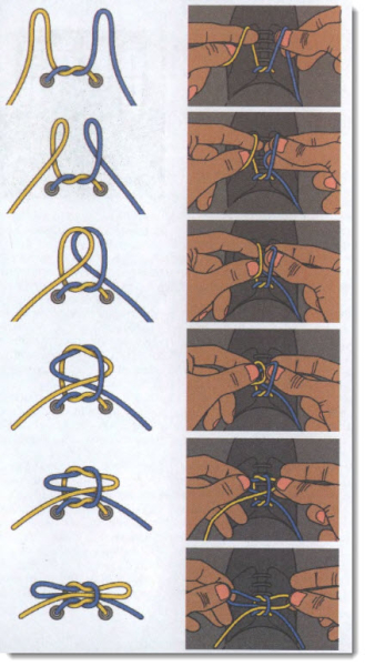 КАК ЗАВЯЗЫВАТЬ ШНУРКИ? Дополнительные способы