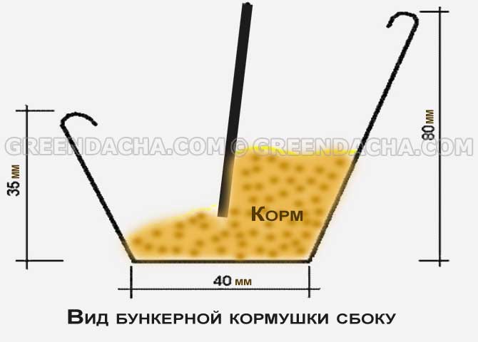 Бункерная кормушка для перепелов за 1 час