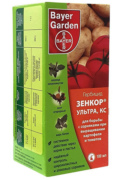 Зенкор гербицид: инструкция по применению для уничтожения сорняков